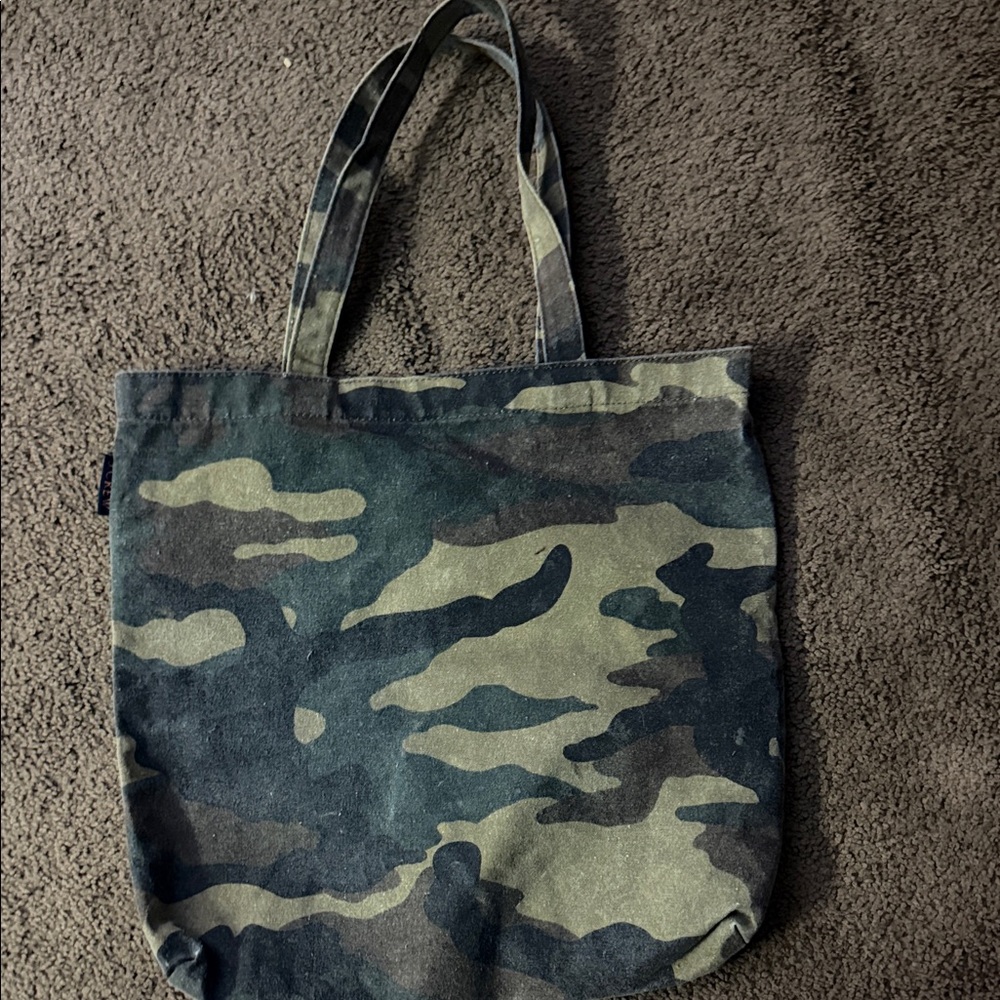 J Crew Camouflage Tote Bag